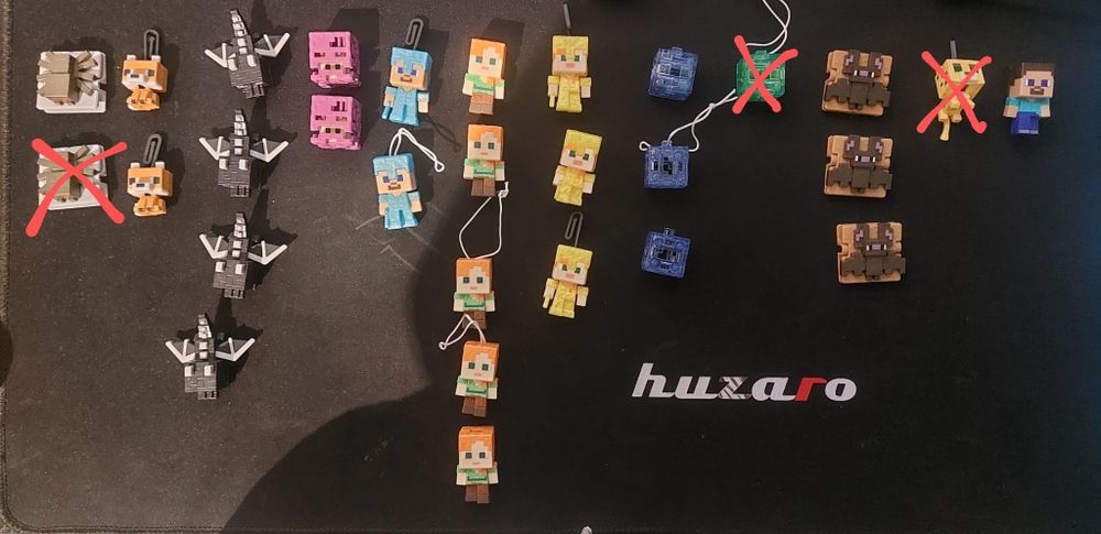 Figurki Minecraft