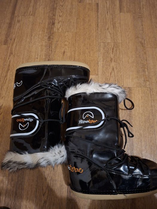 Продам чоботи зимові розмір 38-40 чорні мунбути (moon boots) з