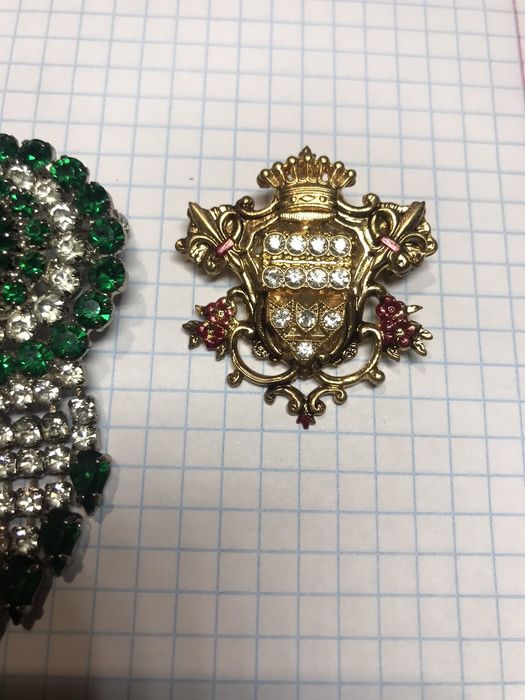 Брошь СССР. Бижутерия СССР. Брошь Винтаж Ретро