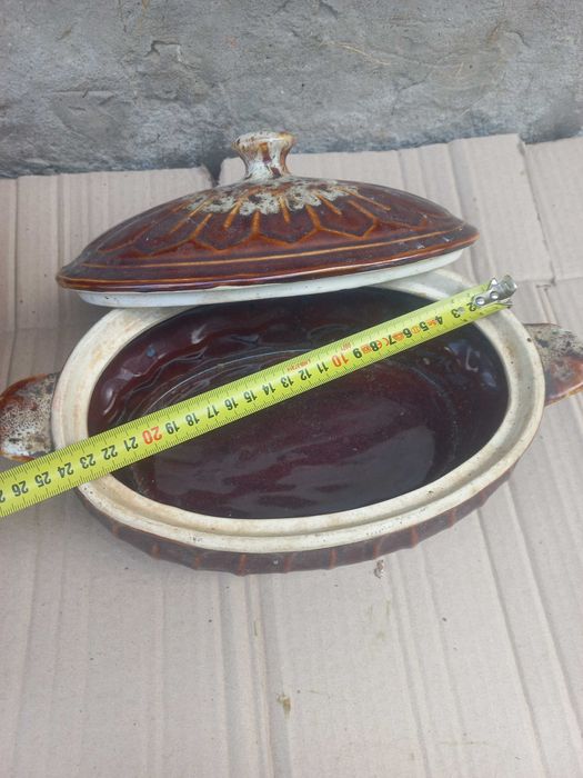 Посуд радянський фарфор утятниця макітра