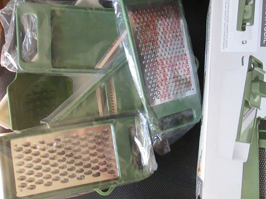 Ralador Multiúsos com Lâminas em aço inoxidável, novo, na embalagem