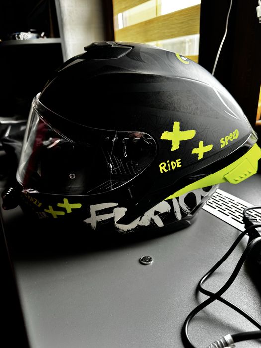 Kask Lazer Rafale SR XL + Blendal + intercom + uchwyt GoPro