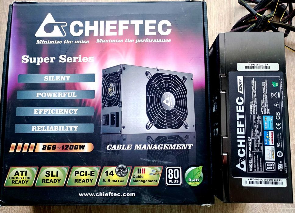 Блок живлення Chieftec CFT-850G-DF