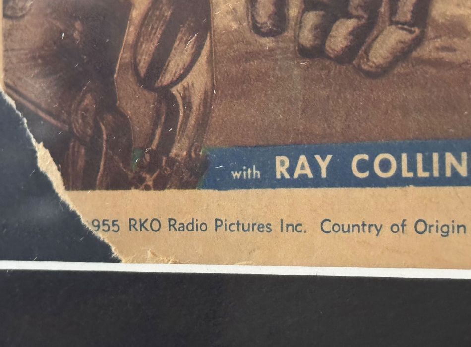 Kolekcjonerski plakat filmowy "Texas Lady" (1955)