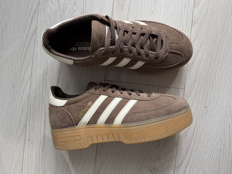 Кросівки кеди жіночі Adidas IH9191 Originals Handball Spezial Bold Brown/White