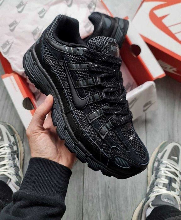 Кроссовки Мужские Nike P6000 Triple Black/Кросівки Чоловічі Найк