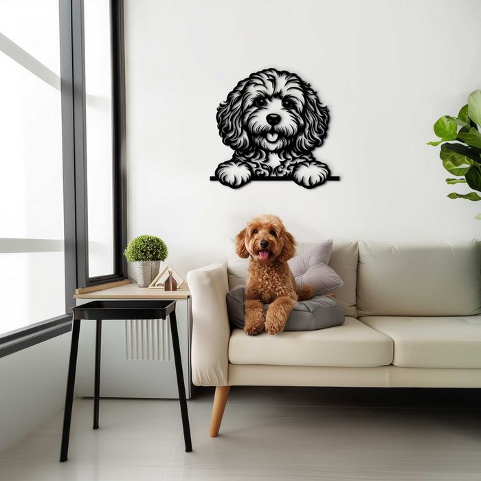 Дерев'яна картина на стіну декор в кімнату Кавапу інтер'єрна картина