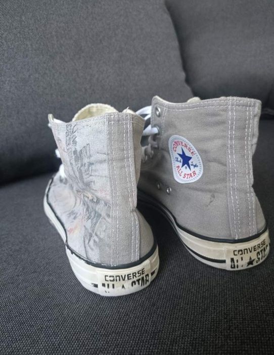 Сірі кеди converse розмір 40