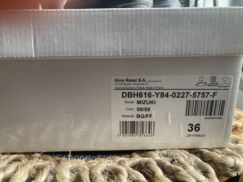 Botki rozmiar 36 gino rossi