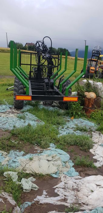 Sprzedam przyczepę leśną