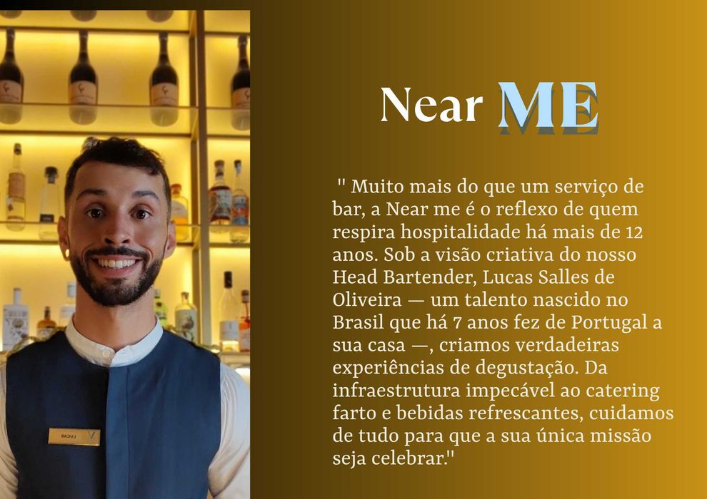 Serviço de bar e eventos.