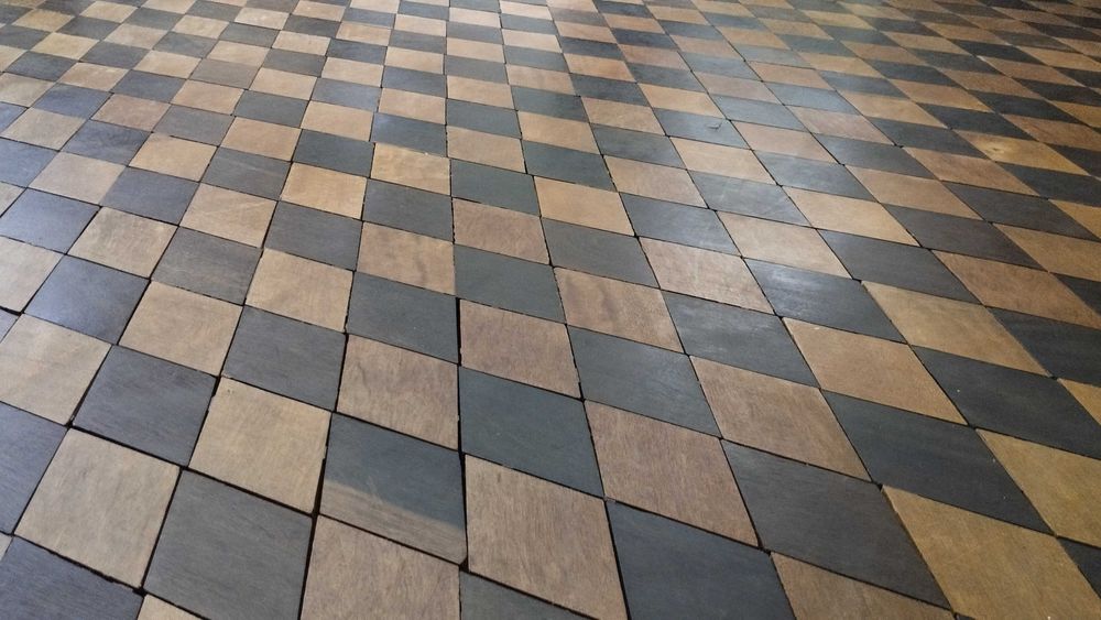 Lote de 1500 Losangos de Madeira p/ Composição de Piso