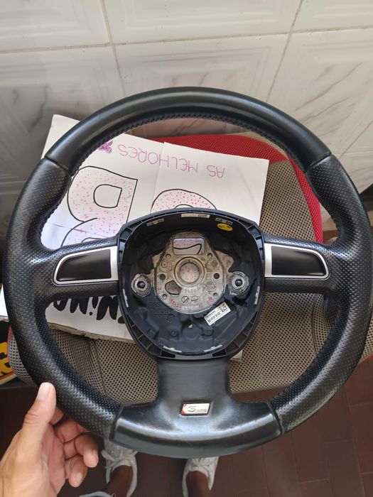 Volante Audi s.line em bom estado