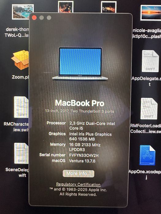MacBook 13” i5 2017