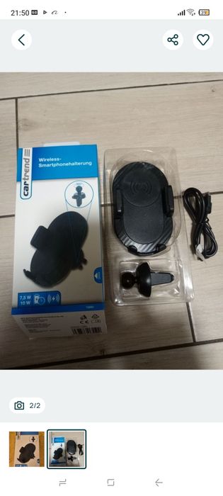 Тримач із функцією бездротової зарядки Fast Charge .