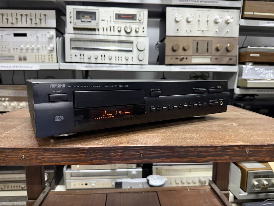 ‼️ Yamaha CDX-480 – Odtwarzacz CD Hi-Fi z Przetwornikiem 1-Bit DAC | Audio Room