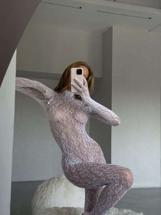 Эротическое белье бодистокинг лет боди сетка кошка комбинезон с принто