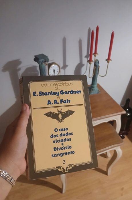 5 livros - policiais - Stanley Gardner e Conan Doyle