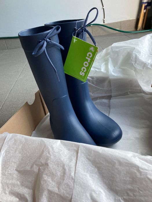 Kalosze Crocs Granatowe