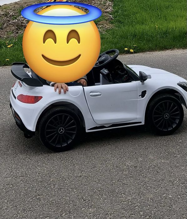 Mercedes cabrio pilot dla dzieci do 4lat. Uzywany