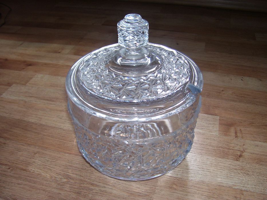 duża waza - kryształ z lat 70 tych