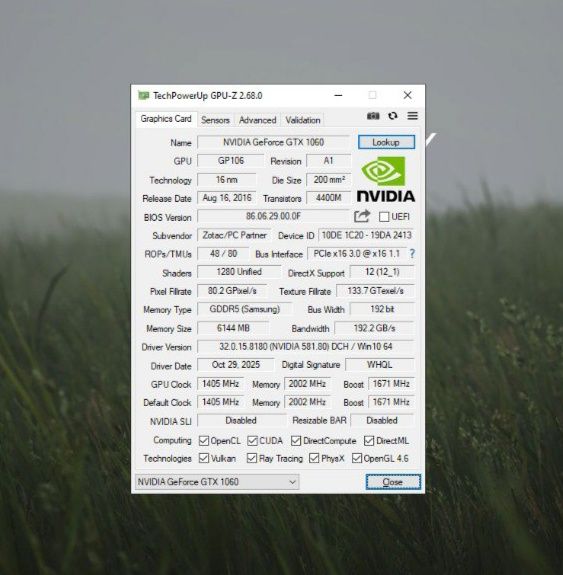 Ігровий міні-ПК GTX 1060 6GB / i5-7500T / 32GB RAM / SSD 237GB