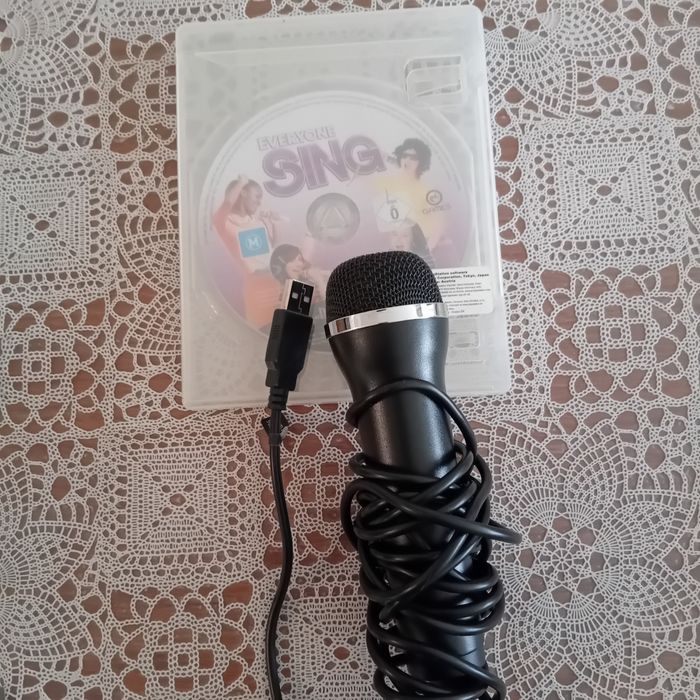 Ps3 gra Evryone Sing  z mikrofonem