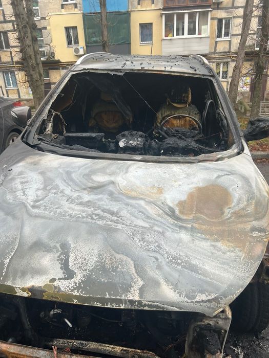 Авто після пожежі хюндай іх35 hyundai