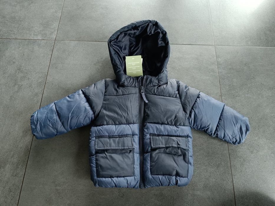 Nowa kurtka niemowlęca chłopięca H&M 74