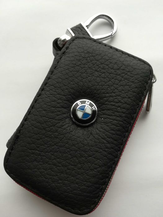 BMW 1 2 3 4 5 6 X3 X5 X6 X7 wszystkiego marki  etui pokrowiec na kluczyk brelok skórzany prezent