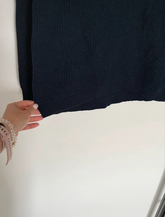 Sweter damski J.Crew S wełniany 100% wool granatowy