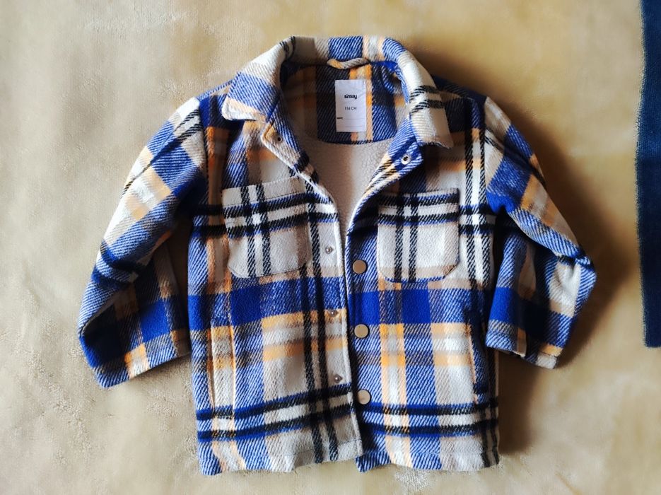 Пальто-сорочка Sinsay р. 116