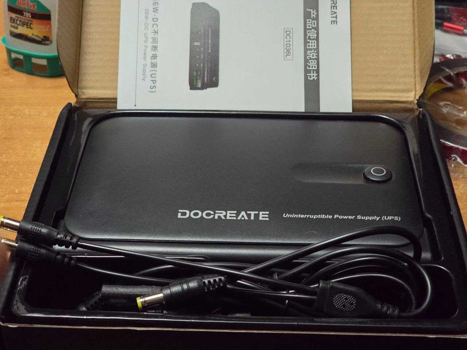 Джерело безперебійного живлення (ДБЖ/UPS) Docreate DC1036L – 36W