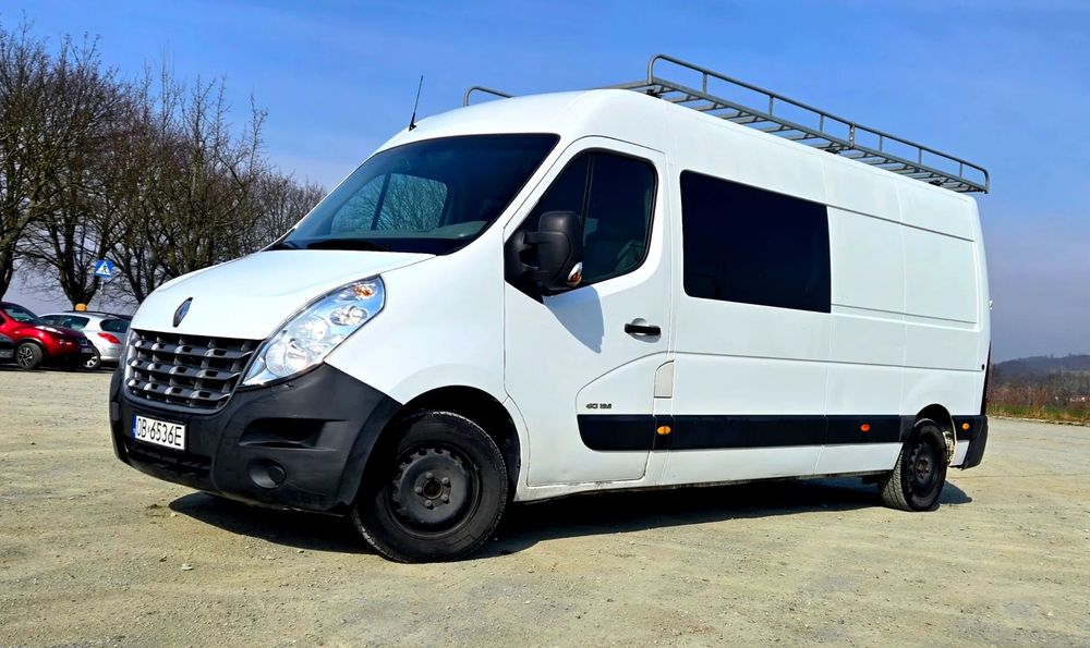 Renault Master  Renault Master 2.3 dci 125ps L3H2 brygadowka 7-osob klima