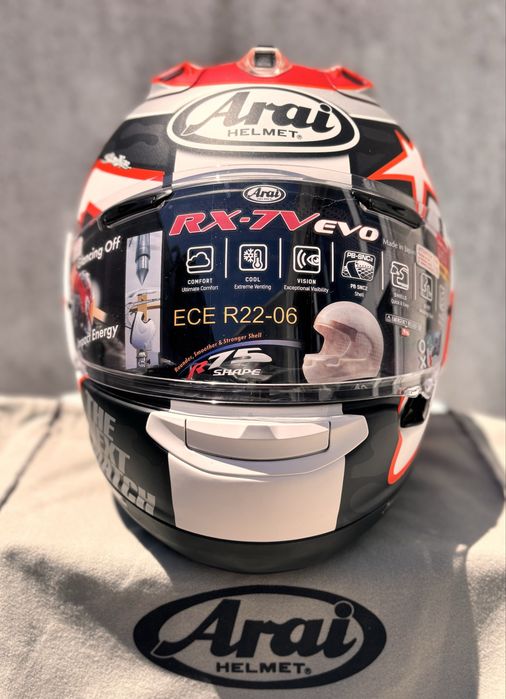 Arai RX - 7 V  EVO  Hayden Reset