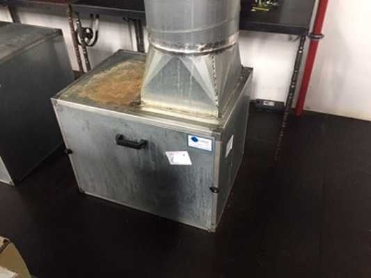 Hott em inox usada com extrator