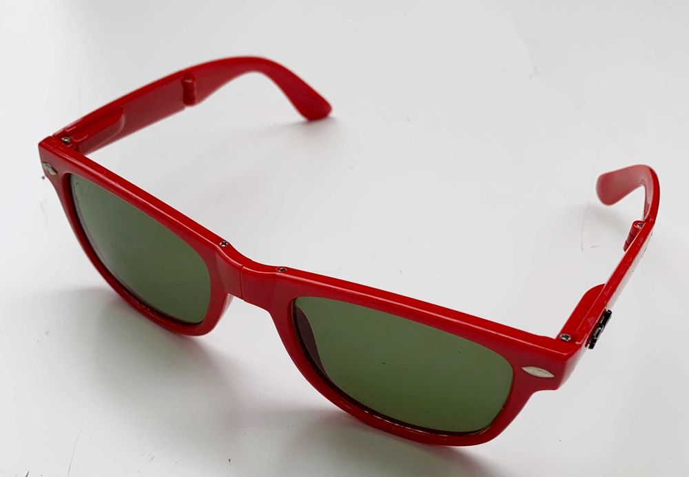 Okulary Czerwone Rayban Przeciwsłoneczne Męskie 9321
