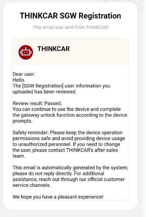 Автосканер Thinkcar ! Розблокування Security Gateway VAG (SFD1, SFD2)