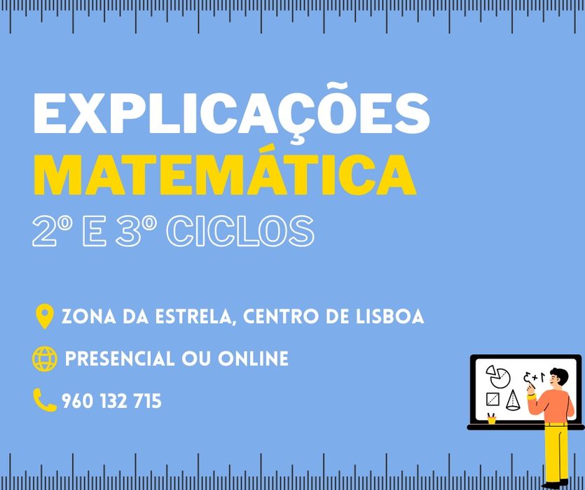 Explicações de Matemática, 2° e 3° ciclos