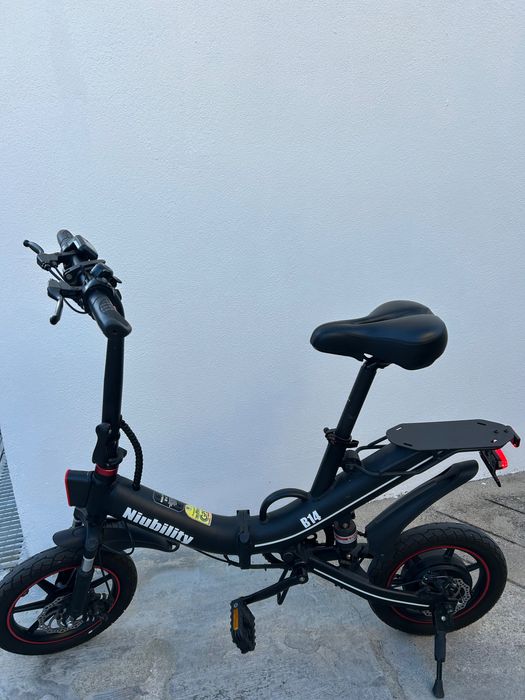 bicicleta elétrica Niubility dobrável