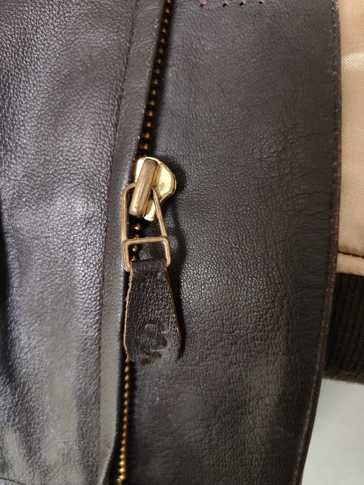 Blusão da Força Aérea Americana em pele