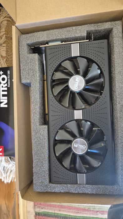 Продам відеокарту Radeon RX 580 4GB / ddr5 nitro+