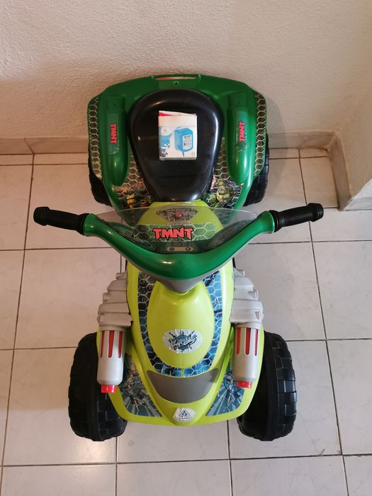 Moto Quatro Bateria (Tartarugas Ninja)