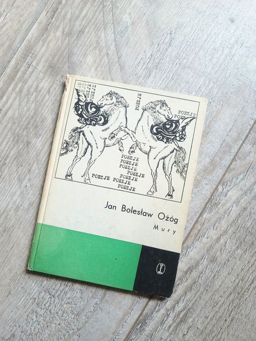 Książka Mury. Jan Bolesław Ożóg