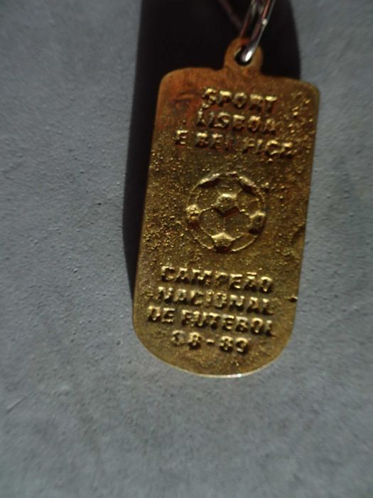Porta-chaves Sport Lisboa Benfica Campeão Nacional 1988/1989