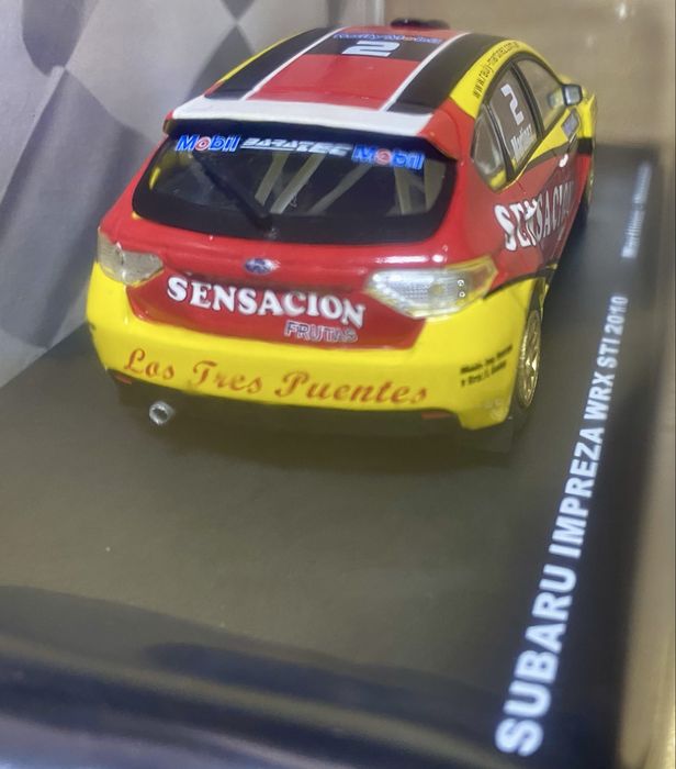 Miniaturas de carros de rali rally wrc