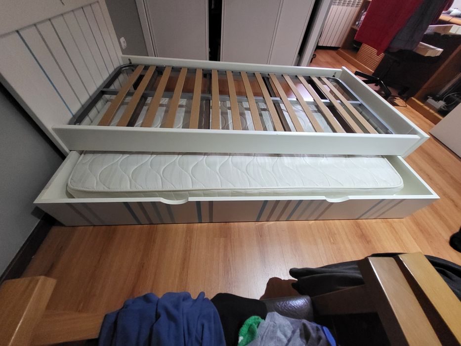 Cama dupla para criança com 1,90x0 90