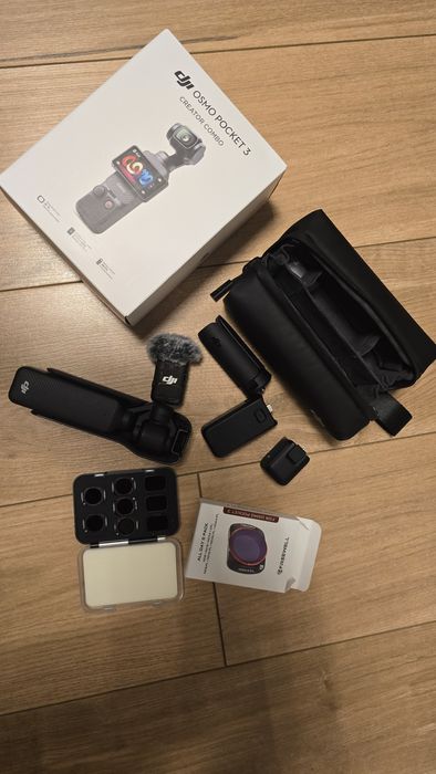 Dji Osmo Pocket 3 Creator Combo + 8 filtrów Kraków Krowodrza • OLX.pl