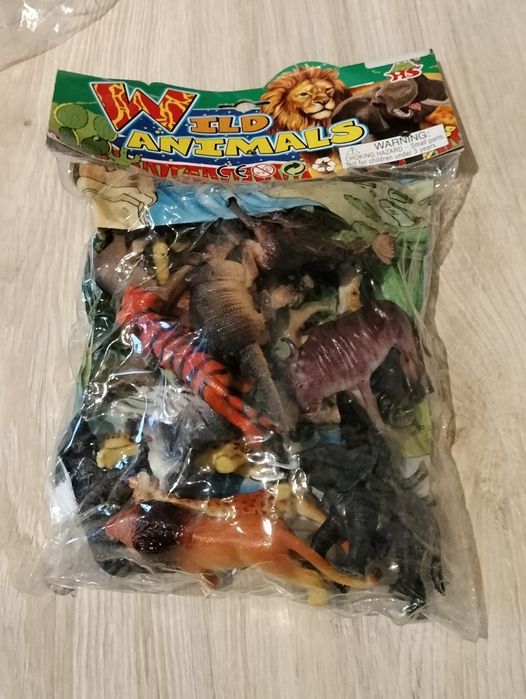 Zwierzęta dzikie 20 sztuk