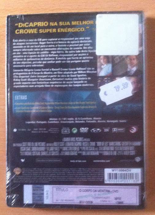 dvd leonardo di caprio novo embalado